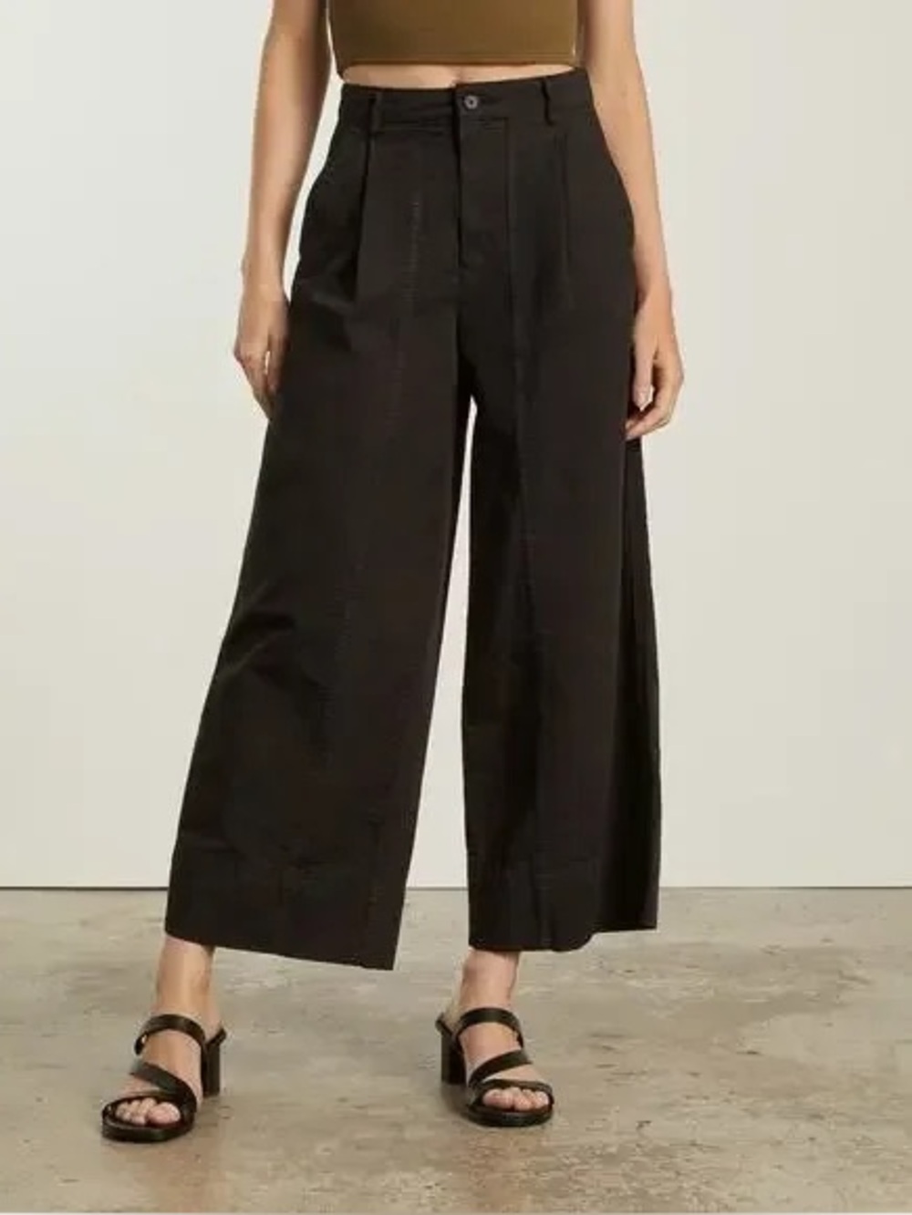 Everlane black tourist pants